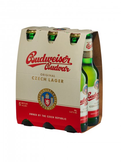 Bere Budweiser 6x330ml