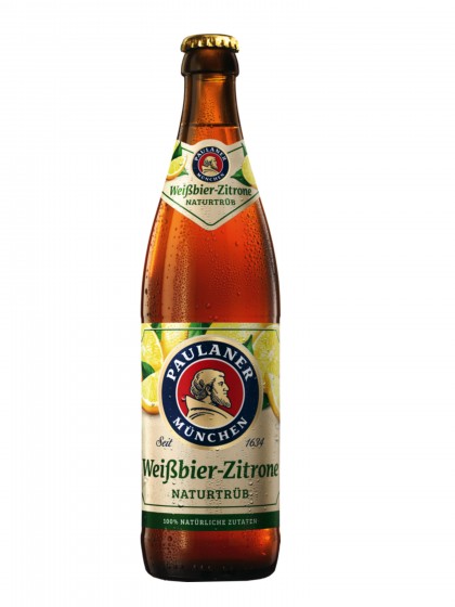Bere Paulaner Weissbier Zitrone Light 500ml