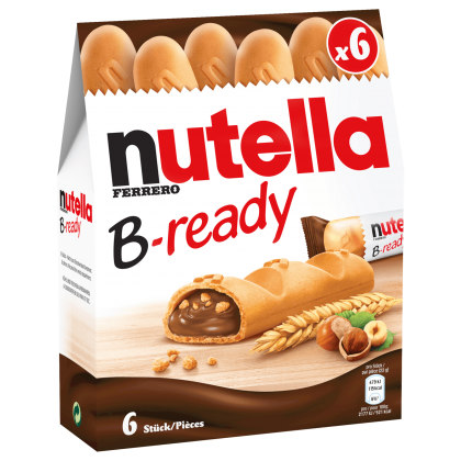 Nutella B ready 6buc 132g