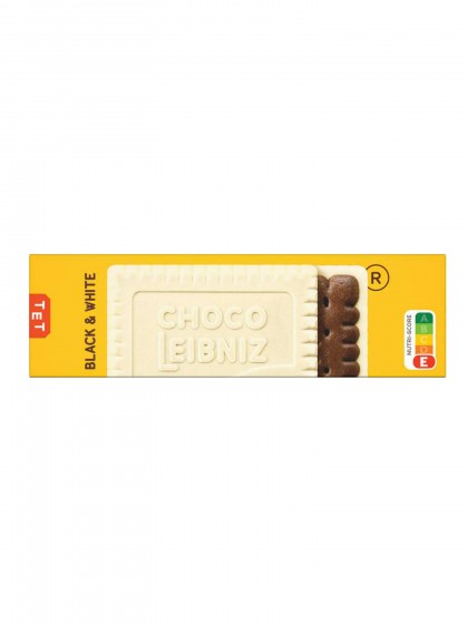 Biscuiti Leibniz Black white 125g