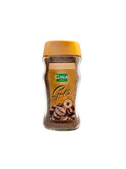 Cafea solubila gold Gina 100g