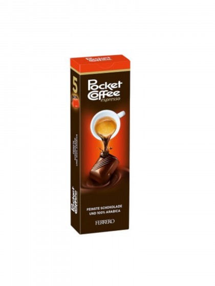 Ciocolata Pocket coffee 62g
