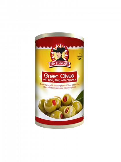 Masline verzi pasta picanta paprica 350g