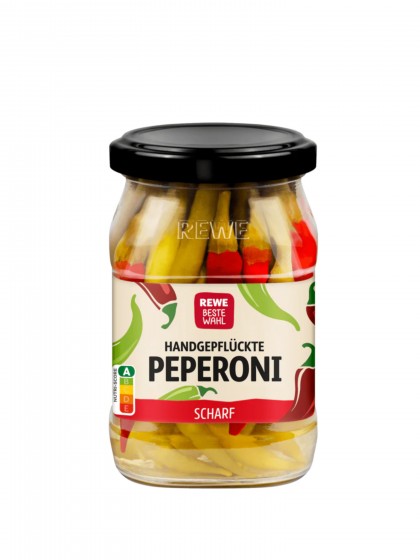 Peperoni iuti Rewe 300g