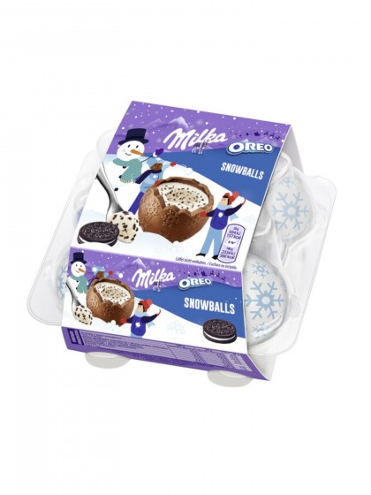 Milka Snow balls Oreo 112g