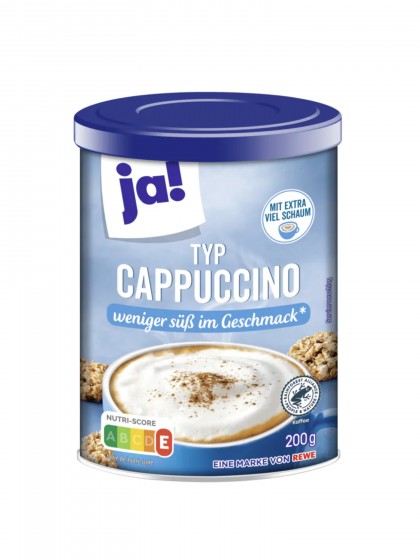 Ja Cappuccino mai putin zahar 200g