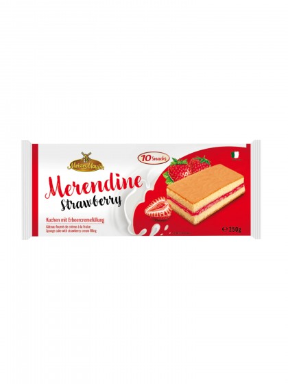Prajitura Merendine crema capsuni 250g