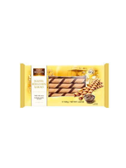 Rulouri napolitane cacao 160g