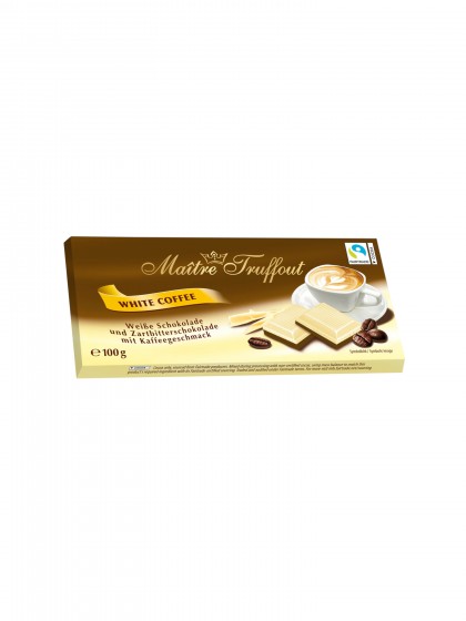 Ciocolata alba cu cafea 100g