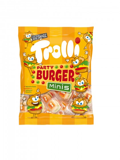 Trolli Mini Burgeri jeleuri 170g