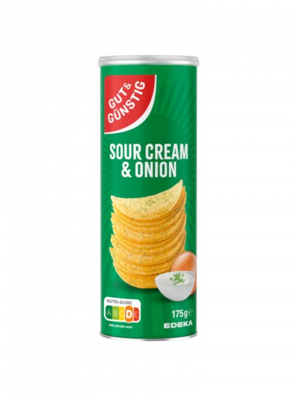 GG chipsuri smantana ceapa 175g