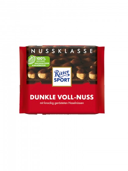 Ritter Sport Dunkle Voll Nuss 100g