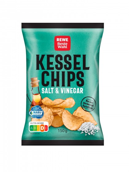 Chips Rewe kesselchips sare otet 150g