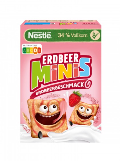 Nestle minis cereale fructe de padure 375g