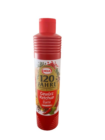 Ketchup Hela Curry iute 800ml