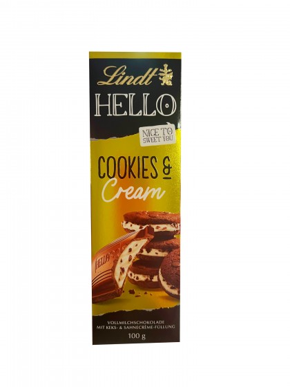 Lindt tableta Cookies Cream 100g