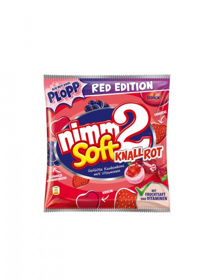 Nimm2 Soft Knallrot 240g