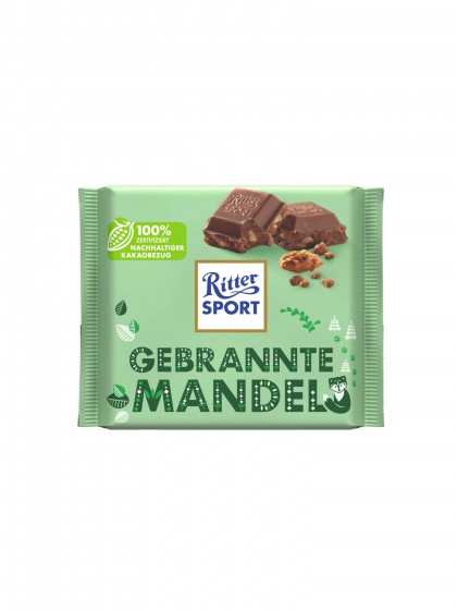 Ritter sport migdale caramelizate 100g
