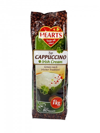 Cappuccino Hearts Irish Cream 1kg