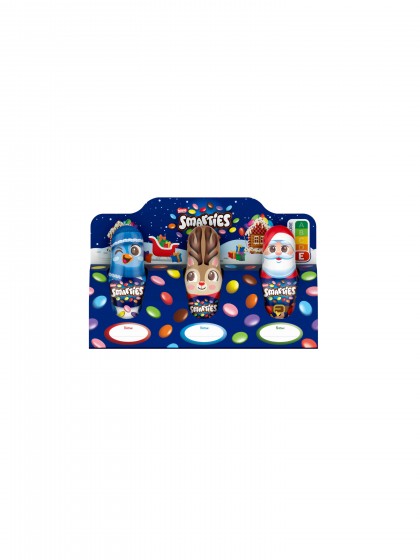 Smarties Minis Mix Craciun 3x18 7 g