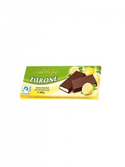 Ciocolata neagra cu crema lamaie 100g