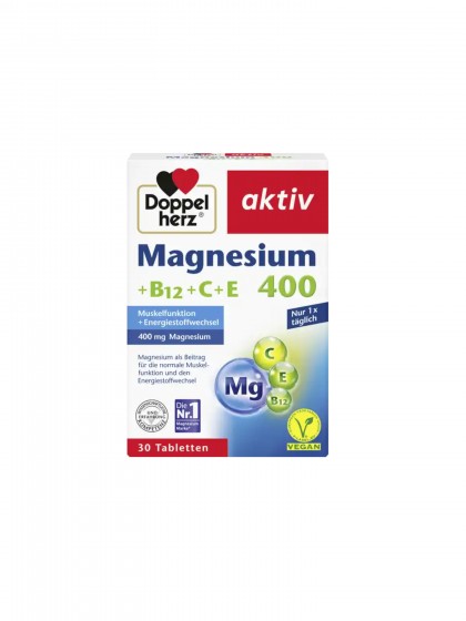 Doppelherz Magneziu 400 B12 30tabl
