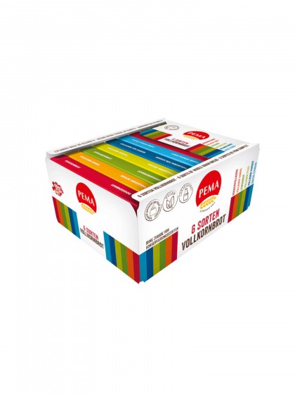 Paine integrala 6 sortimente 500g