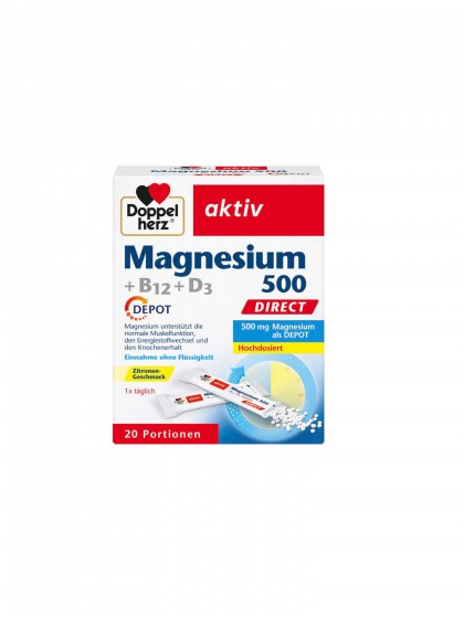Doppelherz Mag500 B12 D3 20st