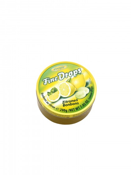 Bomboane cu gust lamaie cutie 200g