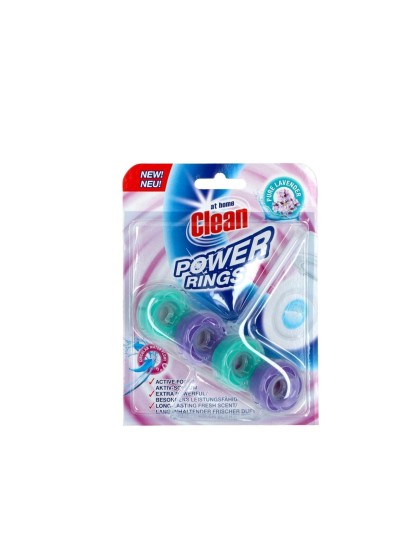 WC Power Rings At Home Clean 40g Pure Lavanda