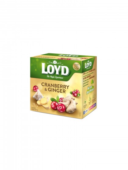 Ceai merisoare ghimbir Loyd