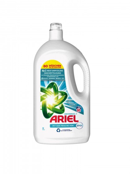 Detergent Ariel Universal Febreze 4l 80sp