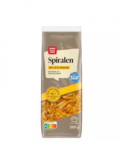 Paste Spirale Rewe 500g