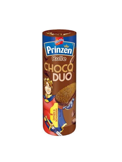 Biscuiti DeBeukelaer Prinzenroll chocoduo 352g