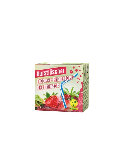 Suc capsuni rubarba 500ml