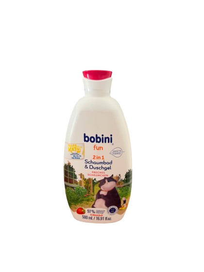 Bobini gel dus Erdbeer 500ml