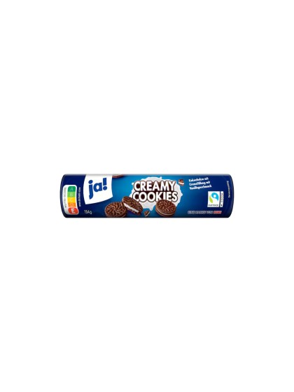 ja Biscuiti Creamy Cookies 154g