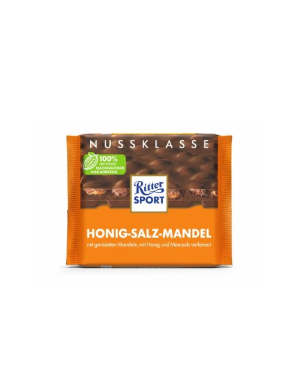 Ritter Sport honig salz mandel 100g