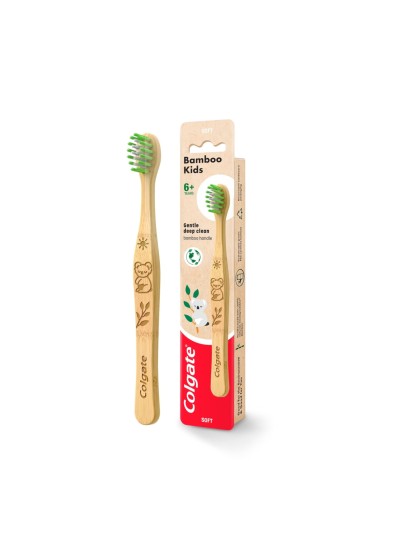 Colgate perie dinti Bamboo Kids
