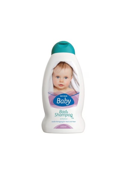 Soft Gentle baby sampon si spumant baie 500ml