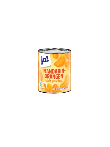 Compot ja mandarine portocale 312g