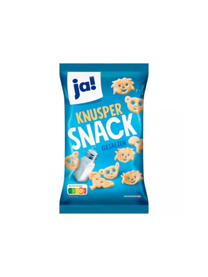 Ja Knuspersnack 125g