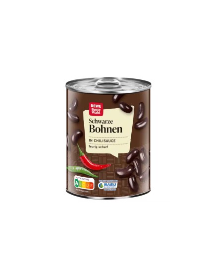 Fasole neagra Chili Rewe 400g