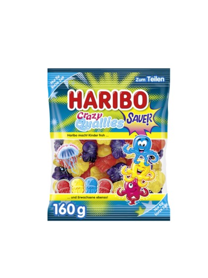 Haribo Crazy Quallies 160g