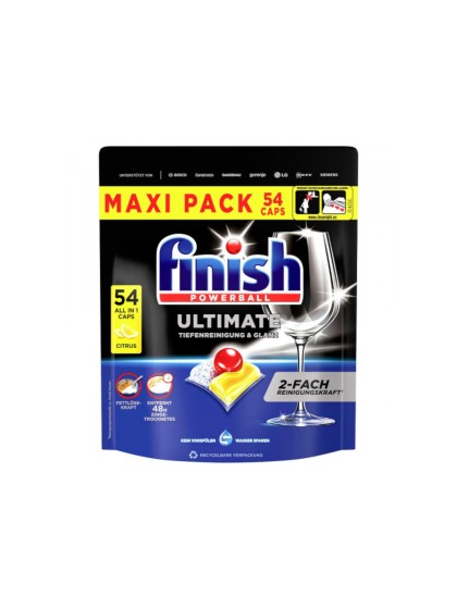 Finish Ultimate 54 capsule all in one lemon