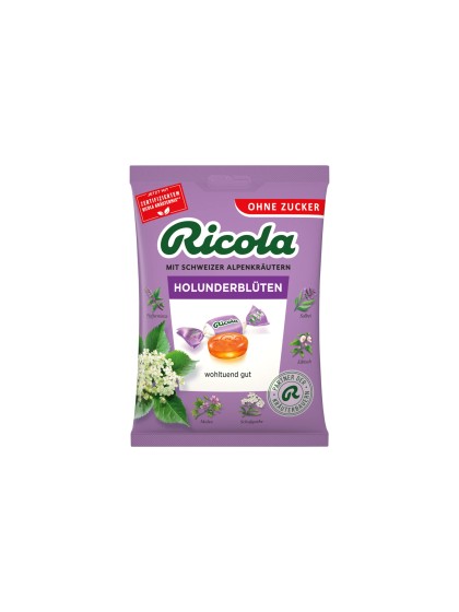 Ricola bomboane soc fara zahar 75g