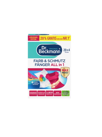 Dr Beckmann servetele All in1 24buc