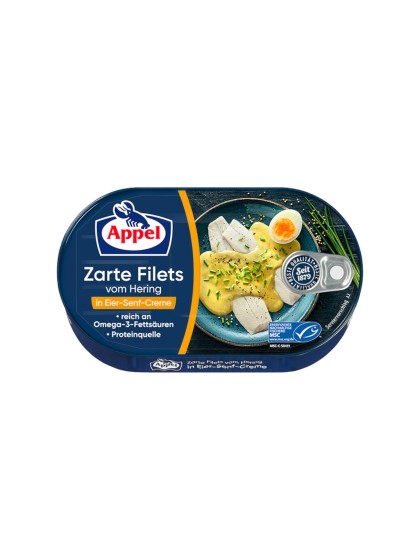 Appel file hering mustar 200g