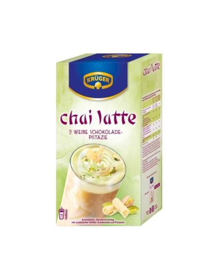 Kruger Chai Latte cioc alba fistic 250g