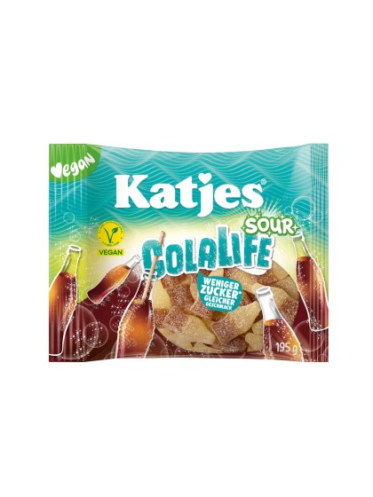 Katjes Cola Life Sour 195g